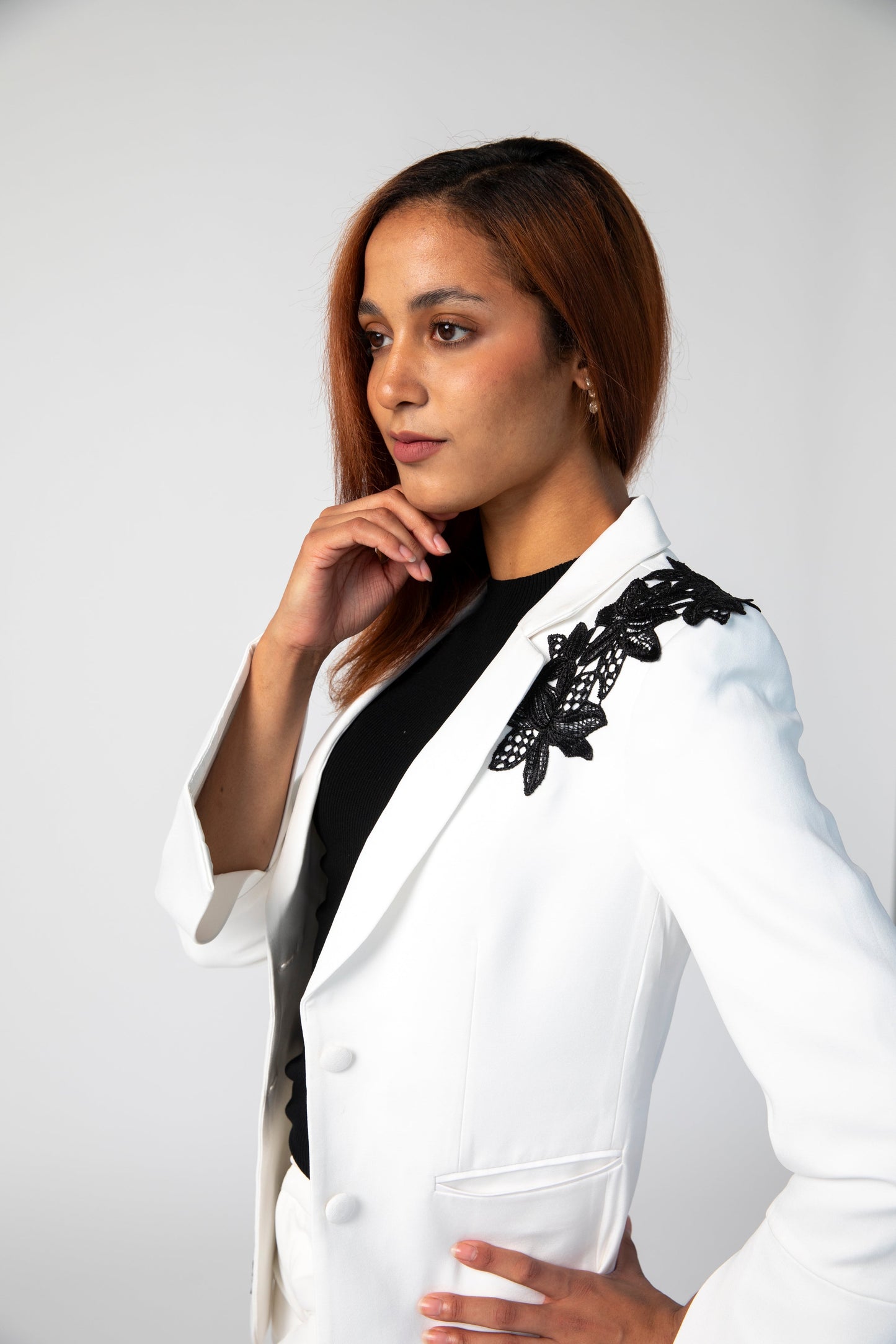 Artistry Lace Jacket - Limited Edition - Jackets - Point of View Label