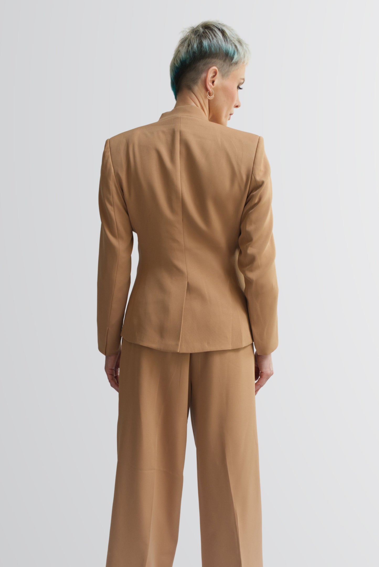 Matriarch Pleat Jacket for Women - Jackets - Point of View Label
