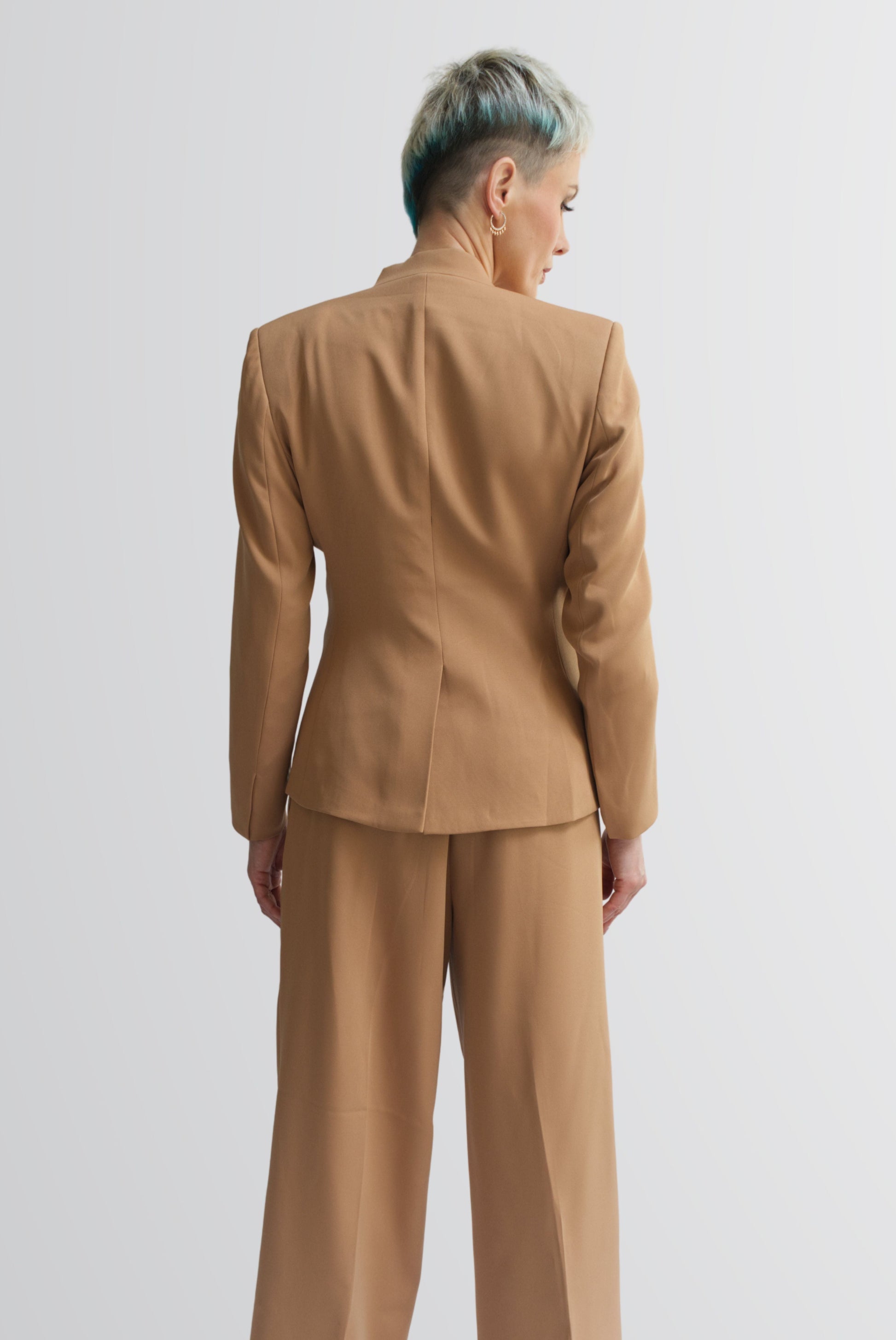 Matriarch Pleat Jacket for Women - Jackets - Point of View Label