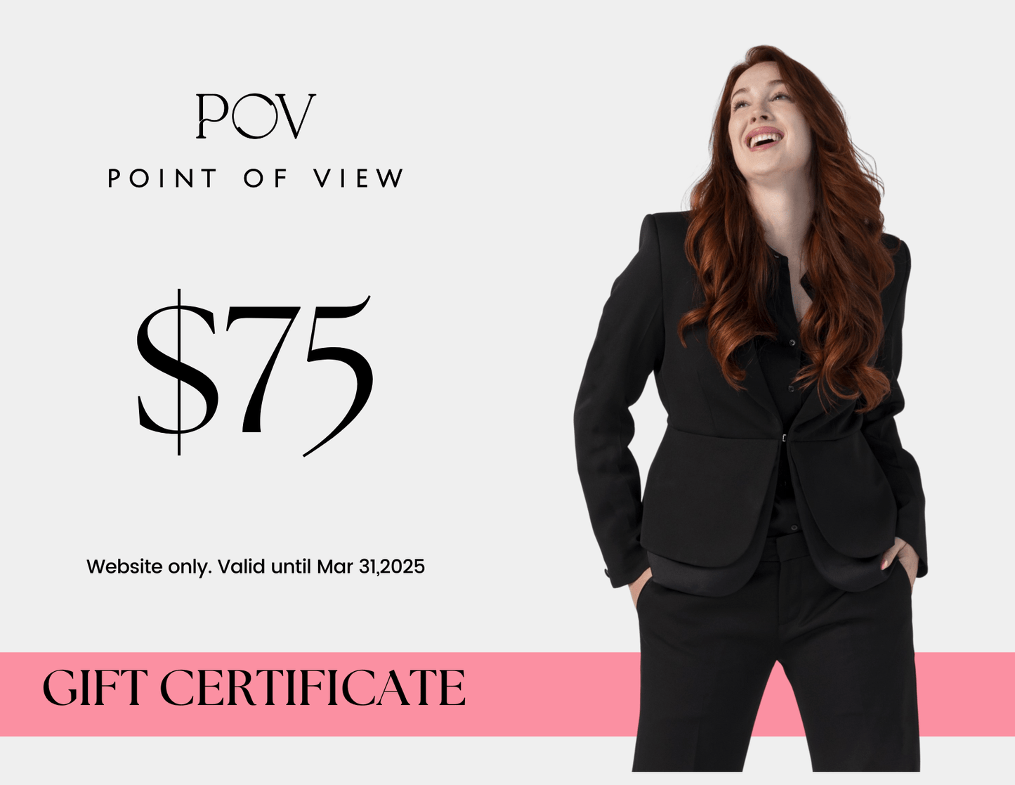 Point of View Gift Card - Point of View Label