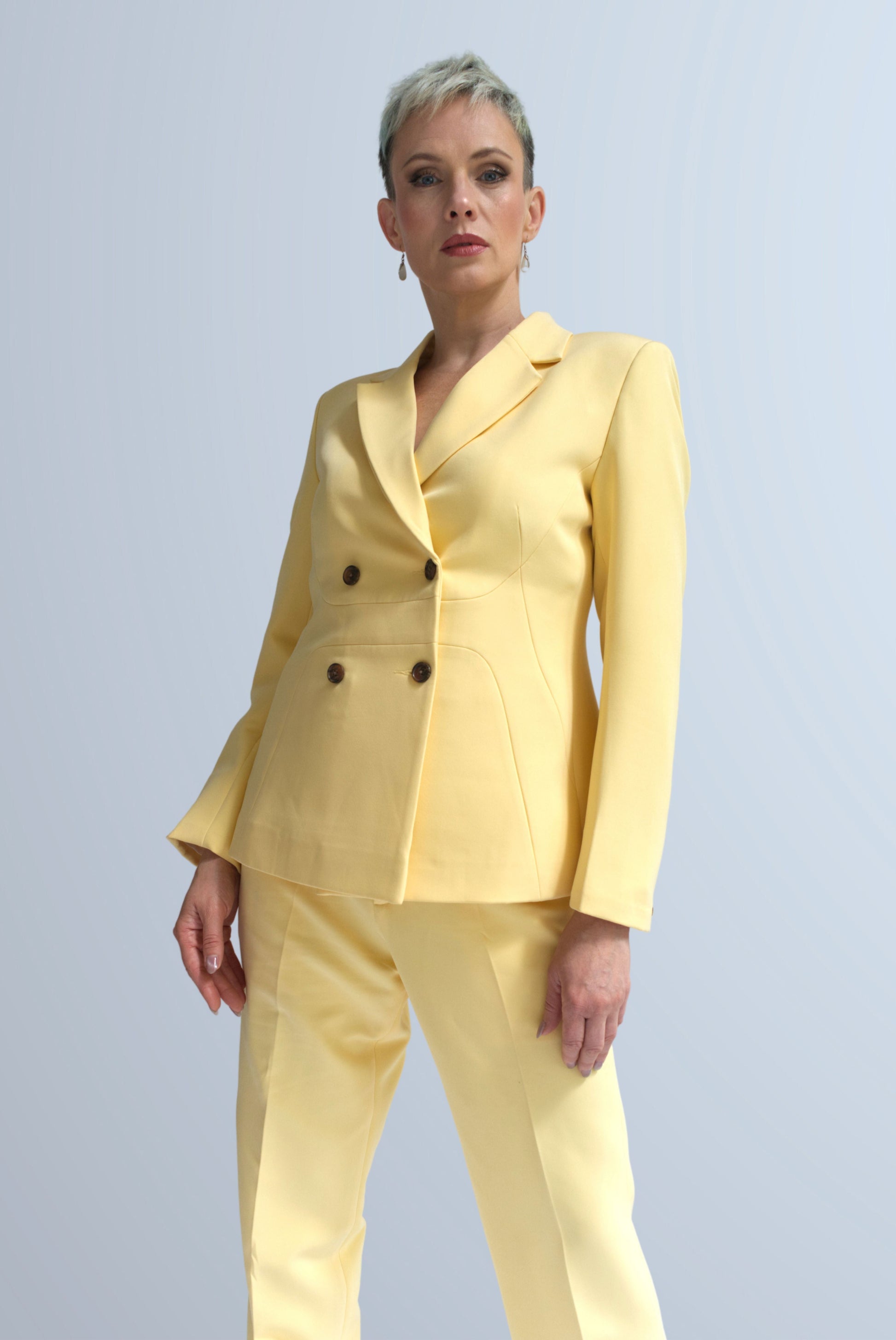 Sage Double breasted Jacket for Women - Jackets - Point of View Label