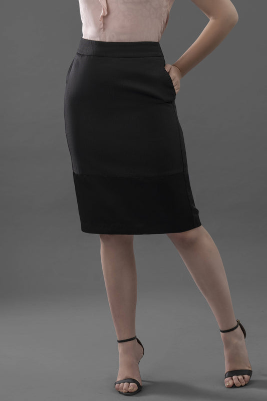 Dynamic Double Sided Zipper Pencil Skirt - Skirt - Point of View Label