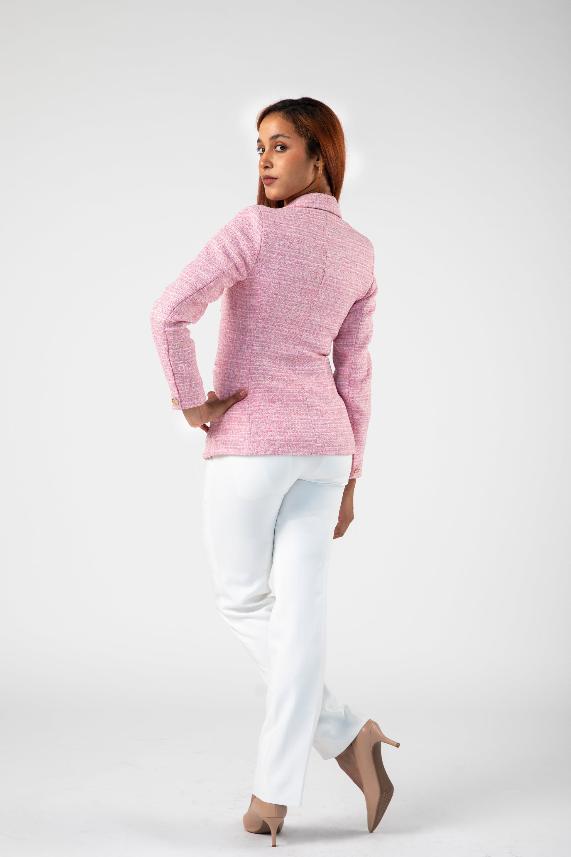 Classic Dress Pants for Women with Satin Piping Iris Black / XS