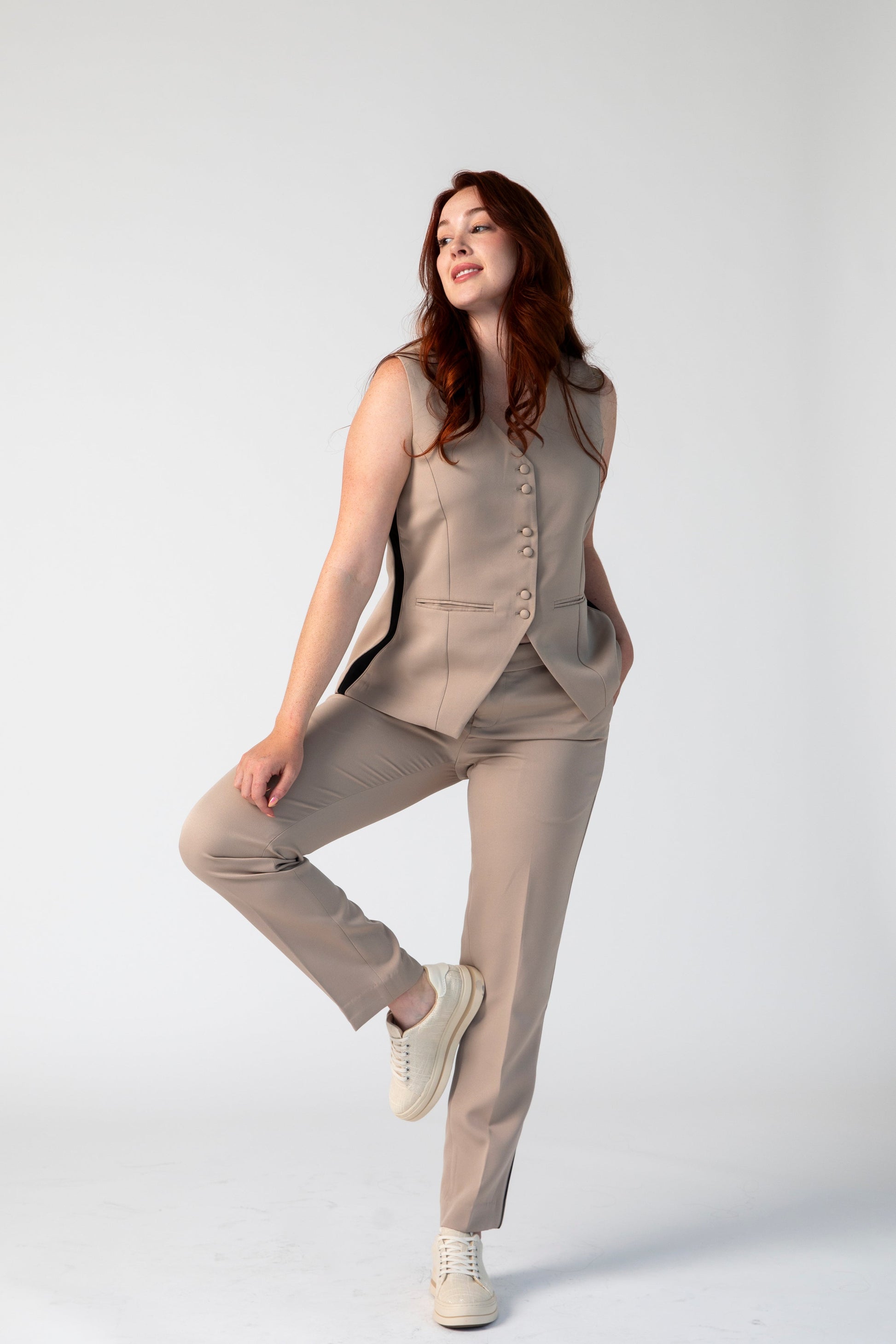 Intention Vest and Pant Set - Jackets - Point of View Label